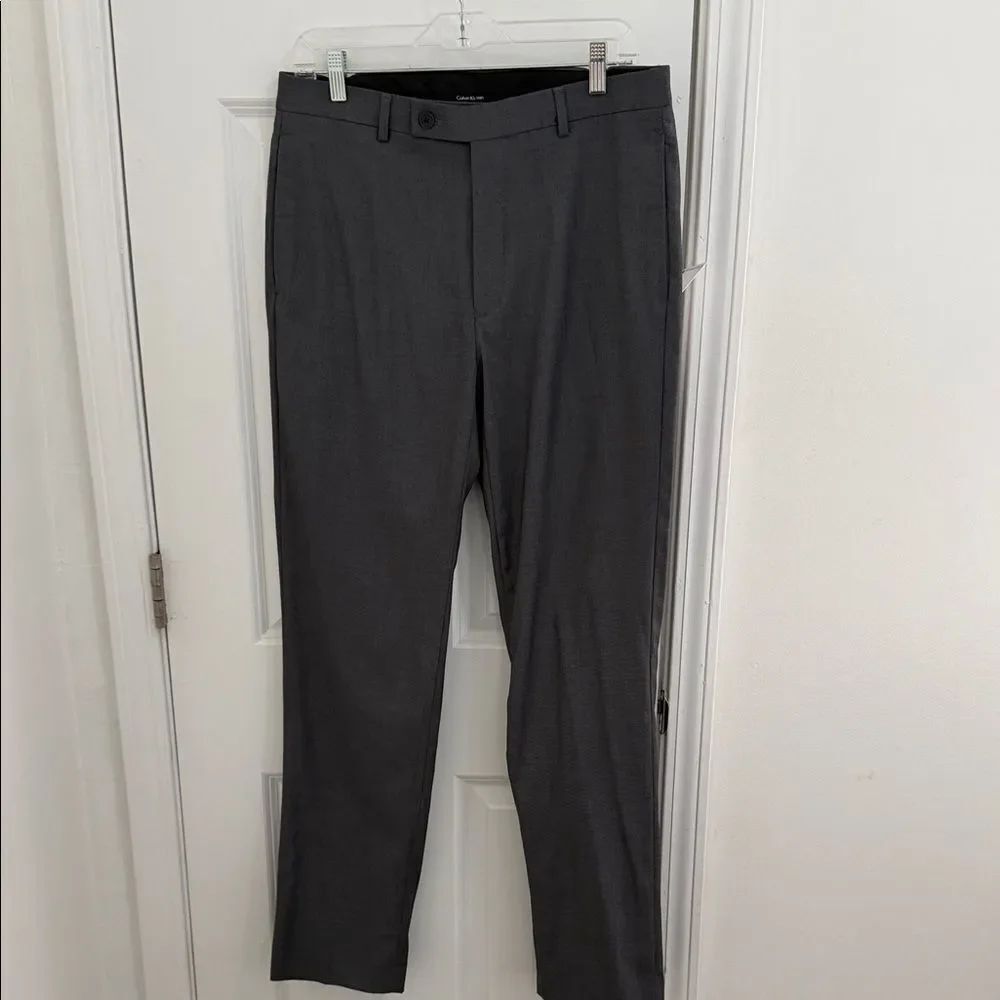 Calvin Klein Charcoal Dress Pants for Men Size 32X32 NWOT